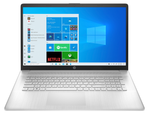 HP 17-CN3009CA i3-N305 17.3" 8GB SSD512 BT BLKB FPR Win11 Silver (REPACK) 2Y