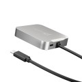 Stacja dokująca j5create 4K60 4K60 Elite USB-C PD Multi-Port Adapter 1x4K HDMI/2xUSB 3.1/1xUSB-C/1xRJ45 Gigabit; kolor srebrny JCD391-N - 1779886