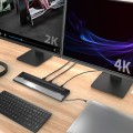 Stacja dokująca j5create USB-C Dual HDMI Docking Station 2xHDMI/3xUSB3.0/1xUSB-C/Card Reader/RJ45 Gigabit/3.5mm combo audio jack czarna JCD542-N - 1779865