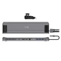 Stacja dokująca j5create 2xUSB-C M.2 NVMe USB-C Gen 2 Docking Station 1xHDMI/1xDisplay Port/3xUSB3.2/2xUSB-C/RJ45 Gigabit/ 1xM.2 NVMe Slot srebrna JCD552-N - 1779902