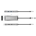 Stacja dokująca j5create 4K60 Elite USB-C 10Gbps Mini Dock 1x4K HDMI/2xUSB 3.1/2xUSB-C/Card Reader/1xRJ45 Gigabit; kolor srebrny JCD393-N - 1779921