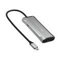 Stacja dokująca j5create 4K60 Elite USB-C 10Gbps Travel Dock 1x4K HDMI/2xUSB 3.1/1xUSB-C/1xRJ45 Gigabit; kolor srebrny JCD392-N - 1779909