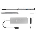 Stacja dokująca j5create USB4® Dual 4K Multi-Port Hub 1x4K HDMI/1xDisplay Port/1xUSB 3.2/2xUSB-C/; kolor srebrny JCD401-N - 1779906