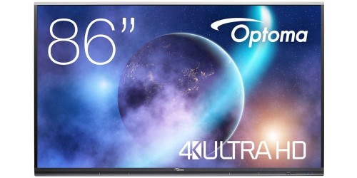 MONITOR OPTOMA DOTYKOWY 86" IFP 4K UHD 5862RK+ - 1660542