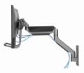 GEMBIRD ŚCIENNE REGULOWANE RAMIĘ/UCHWYT NA 3 MONITORY 17-27, VESA 100X100MM, DO 6 KG - 1742929