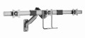 GEMBIRD ŚCIENNE REGULOWANE RAMIĘ/UCHWYT NA 3 MONITORY 17-27, VESA 100X100MM, DO 6 KG - 1742924