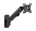GEMBIRD MA-WA1-01 Regulowane ramię do monitora do montażu na ścianie do 27 / 7 kg - 1790482