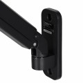 GEMBIRD MA-WA1-01 Regulowane ramię do monitora do montażu na ścianie do 27 / 7 kg - 1806855