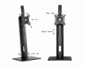 GEMBIRD STOJAK NA MONITOR Z REGULACJĄ WYSOKOŚCI 17-32, VESA 100X100MM, DO 7 KG - 1736074