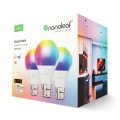 Nanoleaf Essentials Smart A60 Bulb B22 Matter 9W 806Lm RGBCW 2700-6500K, 3pcs pack - 1791169