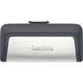 Pendrive SanDisk Ultra SDDDC2-128G-G46 (128GB; USB 3.1, USB-C; kolor czarny) - 1443511