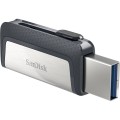 Pendrive SanDisk Ultra SDDDC2-128G-G46 (128GB; USB 3.1, USB-C; kolor czarny) - 1443513