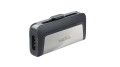 Pendrive SanDisk Ultra SDDDC2-128G-G46 (128GB; USB 3.1, USB-C; kolor czarny) - 1443518