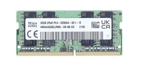 Hynix SO-DIMM 32GB DDR4 2Rx8 200MHz PC4-25600 HMAA4GS6CJR8N-XN - 1731110