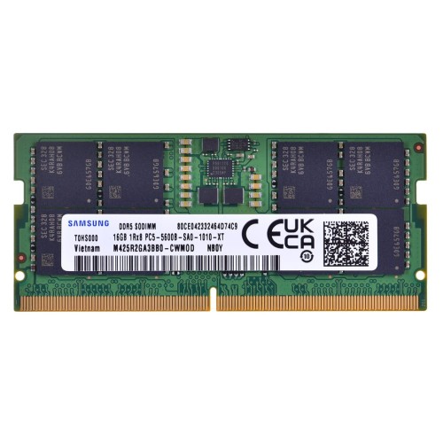 Samsung SO-DIMM 16GB DDR5 1Rx8 5600MHz PC5-44800 M425R2GA3BB0-CWM - 1684555