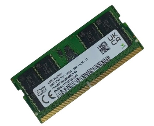 Hynix SO-DIMM 32GB DDR5 2Rx8 5600MHz PC5-44800 HMCG88AGBSA092N - 1731122