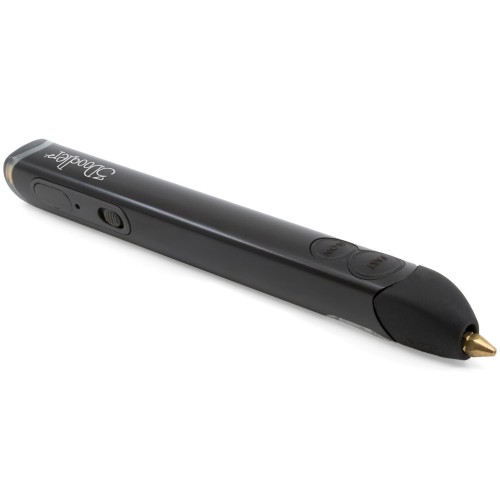 3DOODLER CREATE PLUS DŁUGOPIS DO DRUKU 3D 3 ZESTAWY FILAMENTÓW, 5 PROJEKTÓW, WTYCZKA EU, ONYX BLACK, 3DRPLUS - 927789