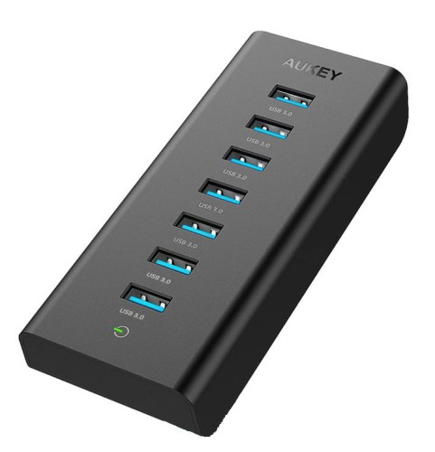 AUKEY CB-H3 HUB USB 7W1 AKTYWNY 7XUSB 3.0 5GBPS - 1065600