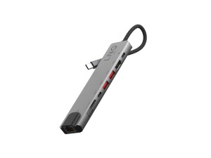 Replikator portów LINQ PRO Multiport USB-C Hub 8w1