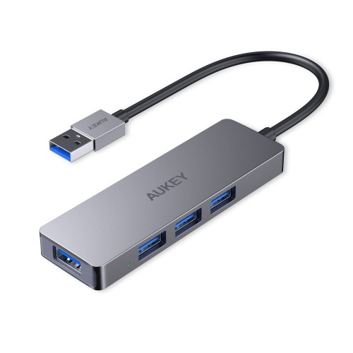 AUKEY CB-H36 HUB USB-C SLIM ALUMINIUM 4XUSB 3.0 - 1065256