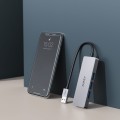 AUKEY CB-H36 HUB USB-C SLIM ALUMINIUM 4XUSB 3.0 - 1065261