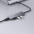 AUKEY CB-H36 HUB USB-C SLIM ALUMINIUM 4XUSB 3.0 - 1065258