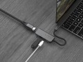 Replikator portów LINQ USB-C Hub 3w1 HDMI 4K - 1492107