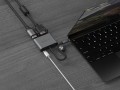 Replikator portów LINQ USB-C Hub 4w1 VGA HDMI 4K - 1492002