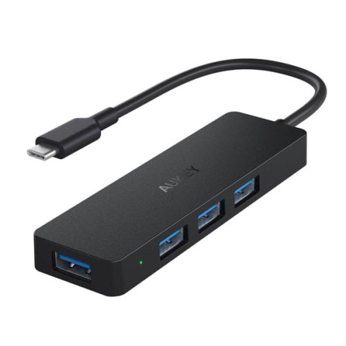 AUKEY CB-C64 HUB USB-C SLIM 4XUSB 3.1 5GBPS OTB - 1194868