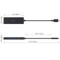 AUKEY CB-C64 HUB USB-C SLIM 4XUSB 3.1 5GBPS OTB - 1194871