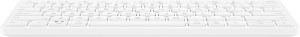 Klawiatura HP 350 Compact Multi-Device Bluetooth Keyboard bezprzewodowa biała 692T0AA