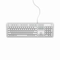 DELL Keyboard : US-Euro (Qwerty) Dell KB216 Quietkey USB, White - 860090