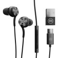 MAXELL XC1 Słuchawki przewodowe USB-C connector czarne - 1684652