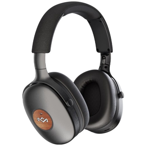 Marley Positive Vibration XL ANC Headphones, Over-Ear, Wireless, Microphone, Signature Black - 1791393