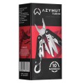 Multitool AZYMUT Turon - 10 narzędzi + karabińczyk +kabura do pasa (H-P224108) - 1614666