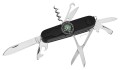 Scyzoryk AZYMUT Izeron - 13 narzędzi + kabura, 90 mm czarny (HK20017-8BL) - 1613576