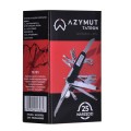 Scyzoryk AZYMUT Tatron - 25 narzędzi + kabura, 90mm czarny ( HK20017BL ) - 1616619