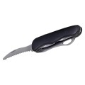 Scyzoryk AZYMUT Karkon - 9 narzędzi + kabura, 113 mm czarny (HK20018) - 1609981