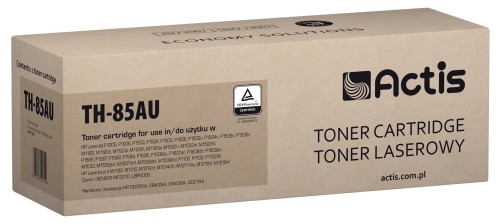 ACTIS Toner TH-85AU Uniwersalny (zamiennik HP CE285A, CE278A, CB435A, CB436A, Standard; 2100 stron; czarny) - 1732376