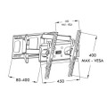 Uchwyt ścienny do telewizora ART AR-51 (Obrotowy, ścienne, Uchylny - 60"; max. 50kg) - 1131264