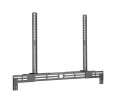 GEMBIRD UNIWERSALNE STALOWE UCHWYTY/WSPORNIKI ŚCIENNE, CZARNE, MONTOWANE NA ŚCIANIE DO 10KG - 1749197