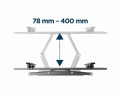 GEMBIRD UCHWYT ŚCIENNY LCD 37"-70" VESA MAX 600 X 400MM, DO 35KG - 1767575