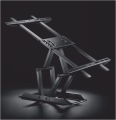 GEMBIRD UCHWYT ŚCIENNY REGULOWANY LCD 37-80 VESA MAX 600 X 400MM, DO 60KG - 1484643