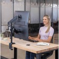 Fellowes Ergonomia  ramię na 2 monitory pionowe - seria Platinum - 1545773