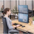 Fellowes Ergonomia  ramię na 2 monitory pionowe - seria Platinum - 1545774