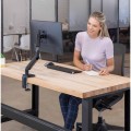 Fellowes Ergonomia  ramię na 1 monitor - seria Platinum, czarne - 1545766