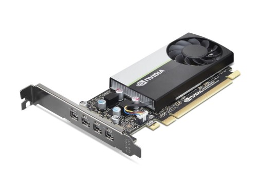 LENOVO ThinkStation nVidia T1000 4GB GPU mini DPx4 Graphics Card with HP bracket - 1746295
