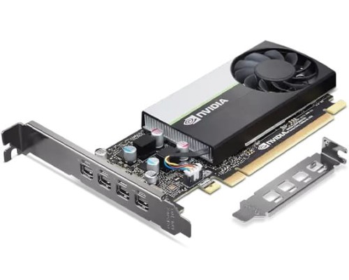 Lenovo Nvidia Quadro T1000 8GB GDDR6 4xminiDP HighProfile and LowProfile Bracket - 1746296