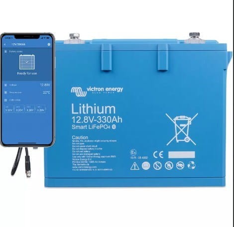 Victron Energy LiFePO4 Battery 12,8V/330Ah Smart - 1793216