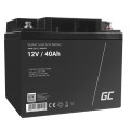 GREEN CELL AKUMULATOR ŻELOWY AGM22 12V 40AH - 1809038